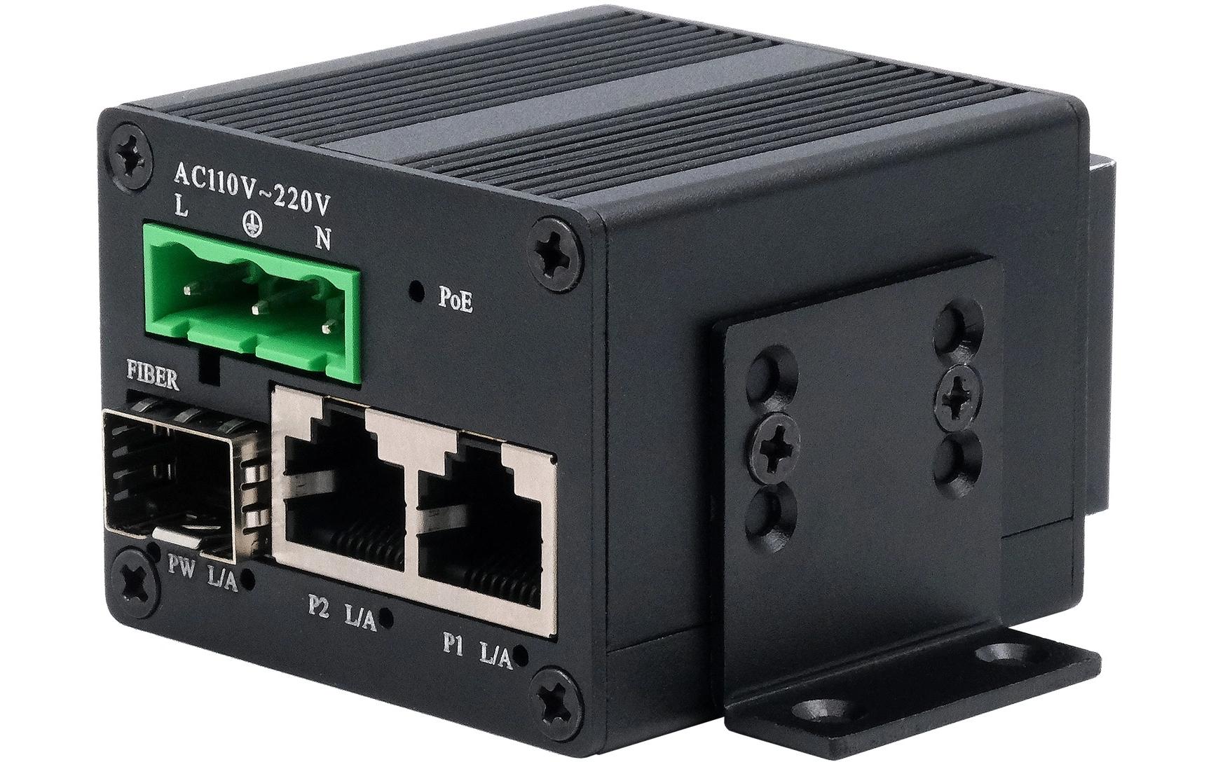 PoE+ Switch EX-62010POE-SFP 10 Port<br>3-Port Mini Gigabit Ethernet PoE+ Switch