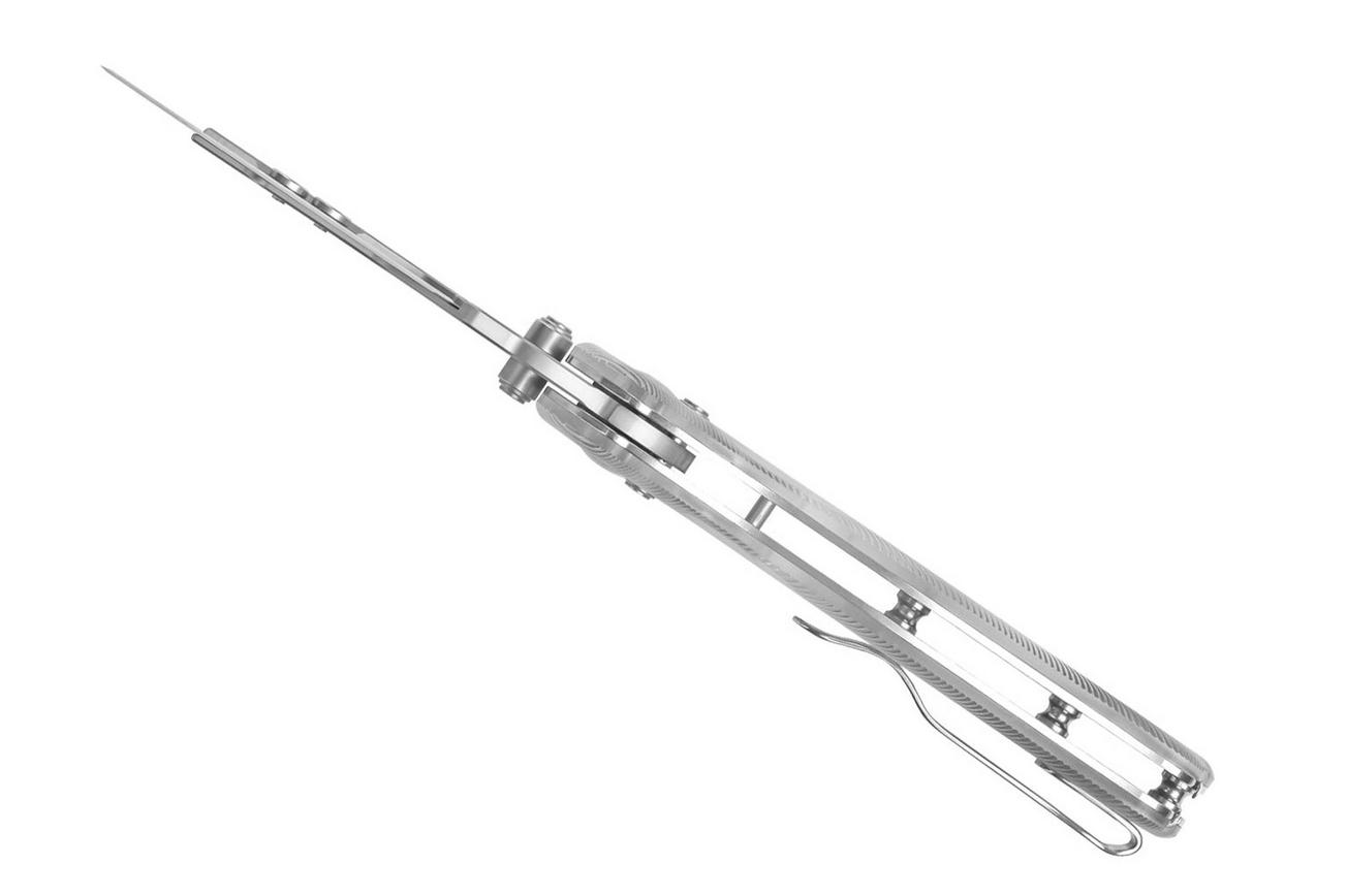 Kizer Drop Bear Utility V3619JA5 Clear Acrylic, zakmes