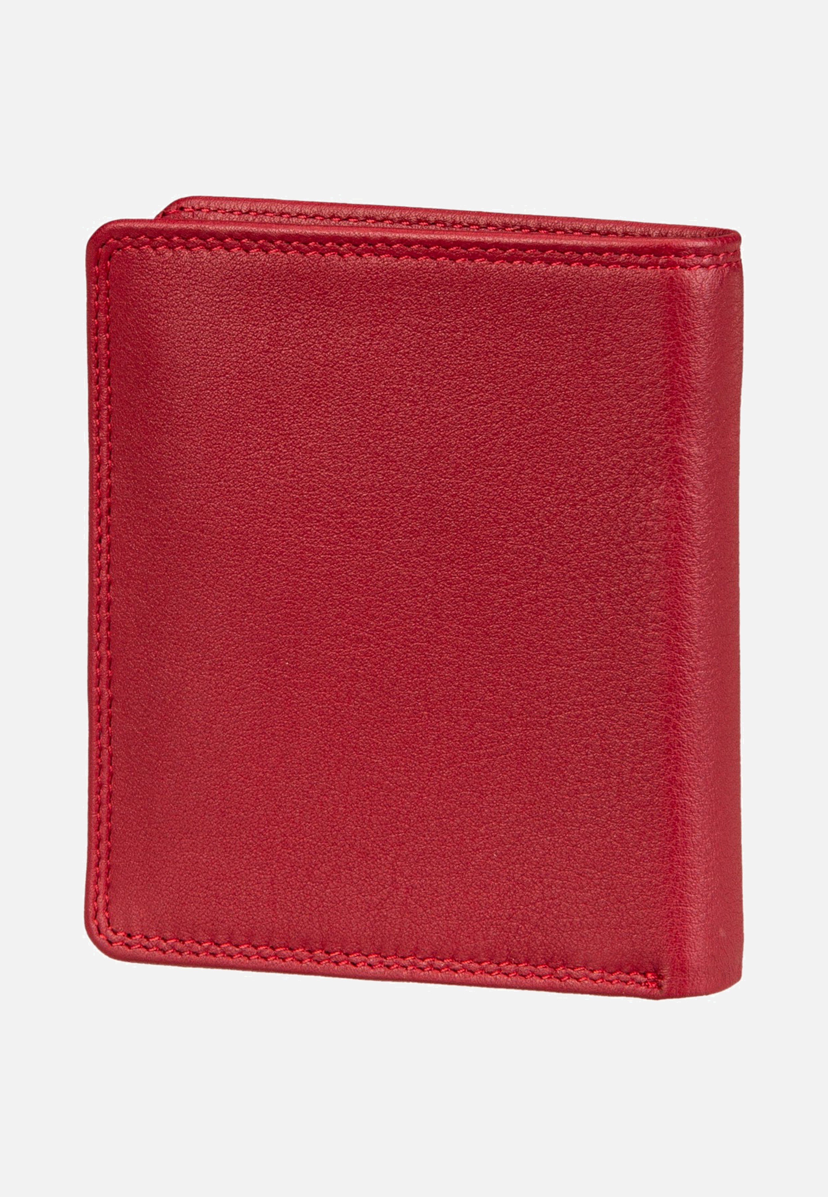 Golf RFID Coin Wallet Carré 6Cs Red - Portemonnaie