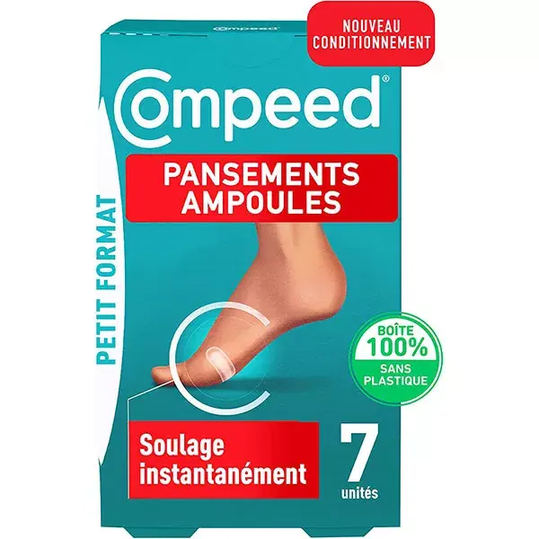 Curativos Compeed para pequenas bolhas, 7 unidades
