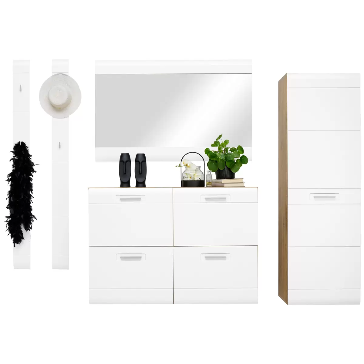 Wandpaneele Auris weiss