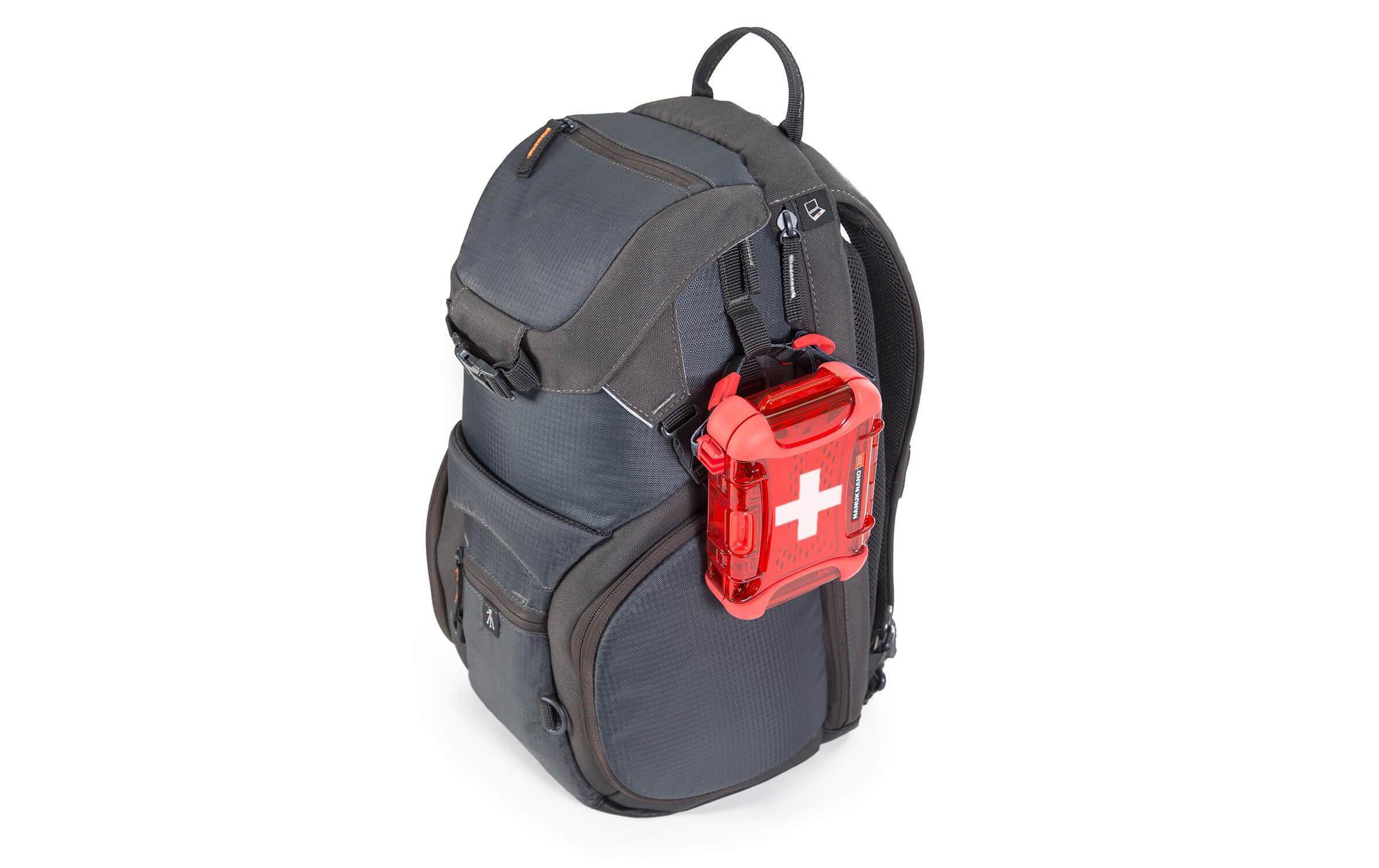 Outdoor-Koffer Nano Case 310 Erste-Hilfe leer Rot; WeissNANUK Case – leichter wasserdichter & robuster Hartschalenkoffer