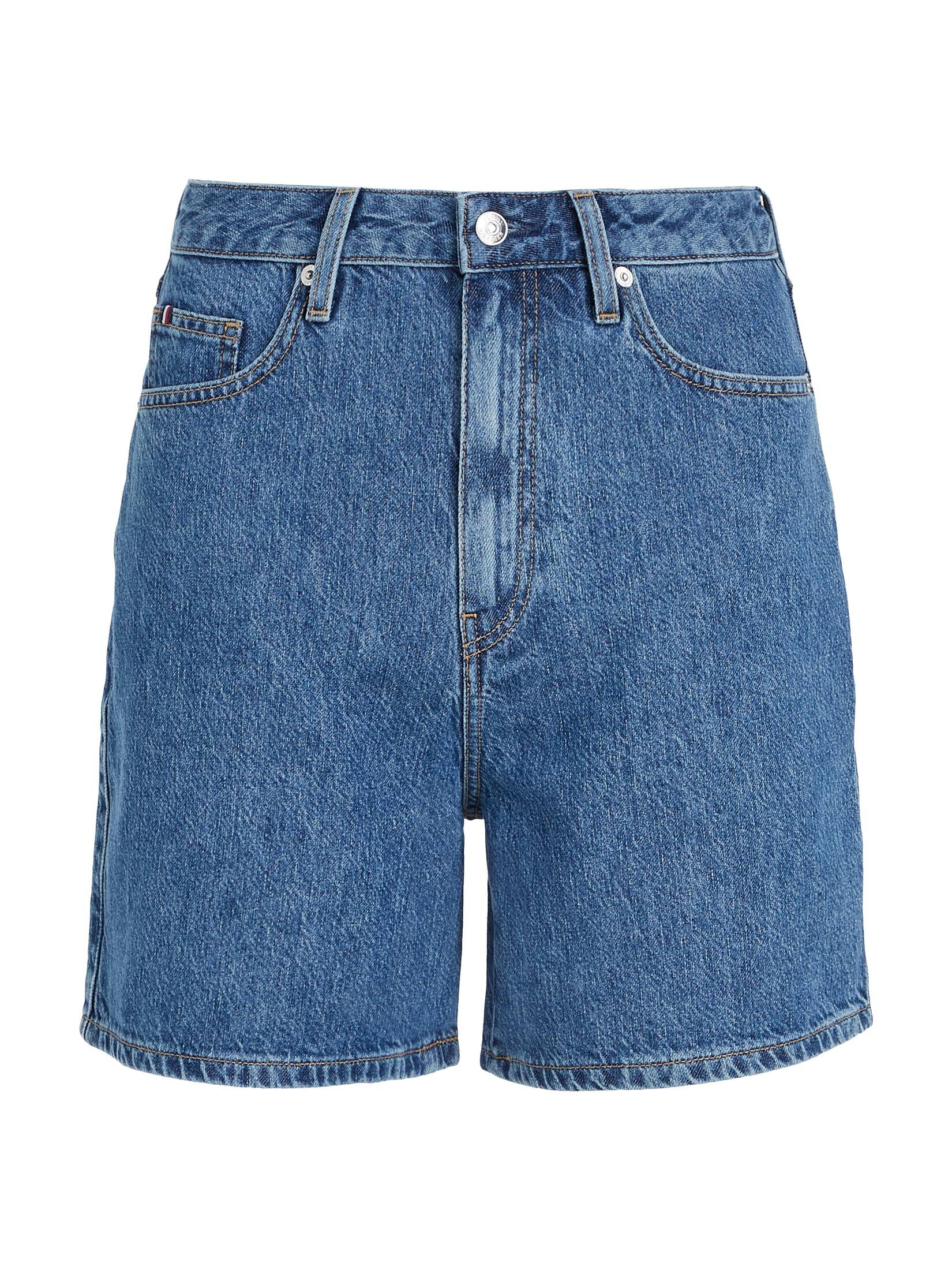 Tommy Hilfiger| Damen Jeansshorts DNM FLARE SHORT HW JUNE