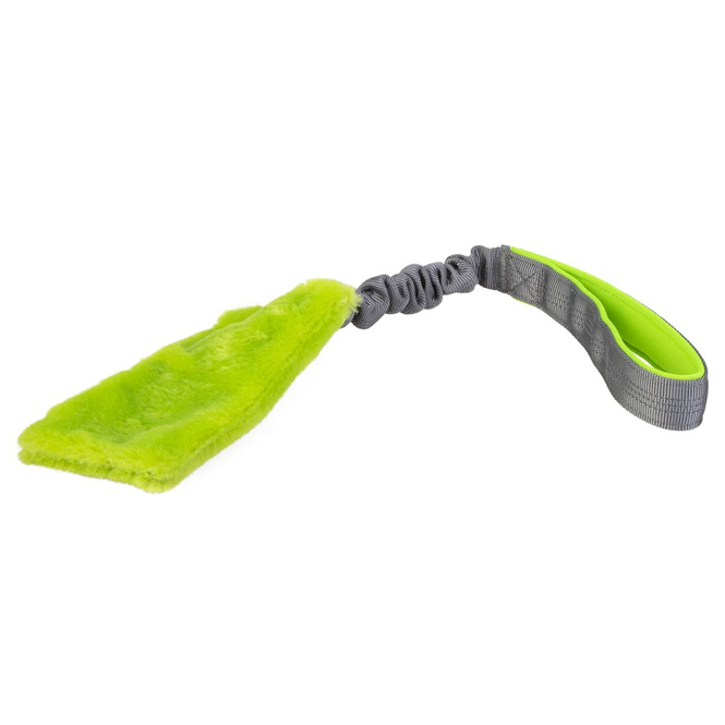 Hundespielzeug aus Plüsch - in Farbe grün - ca. 47 cm