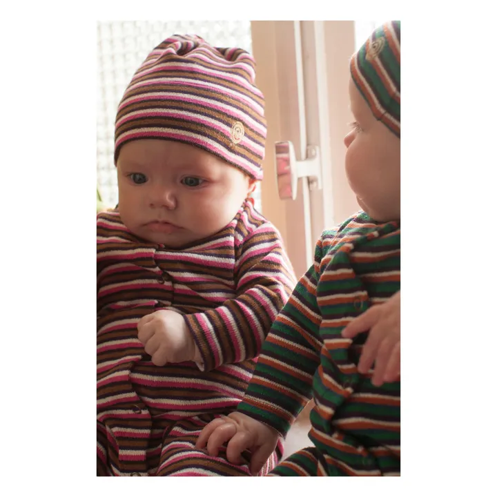 GOLD, Olalala Combinaison Rayée Joes | Rose