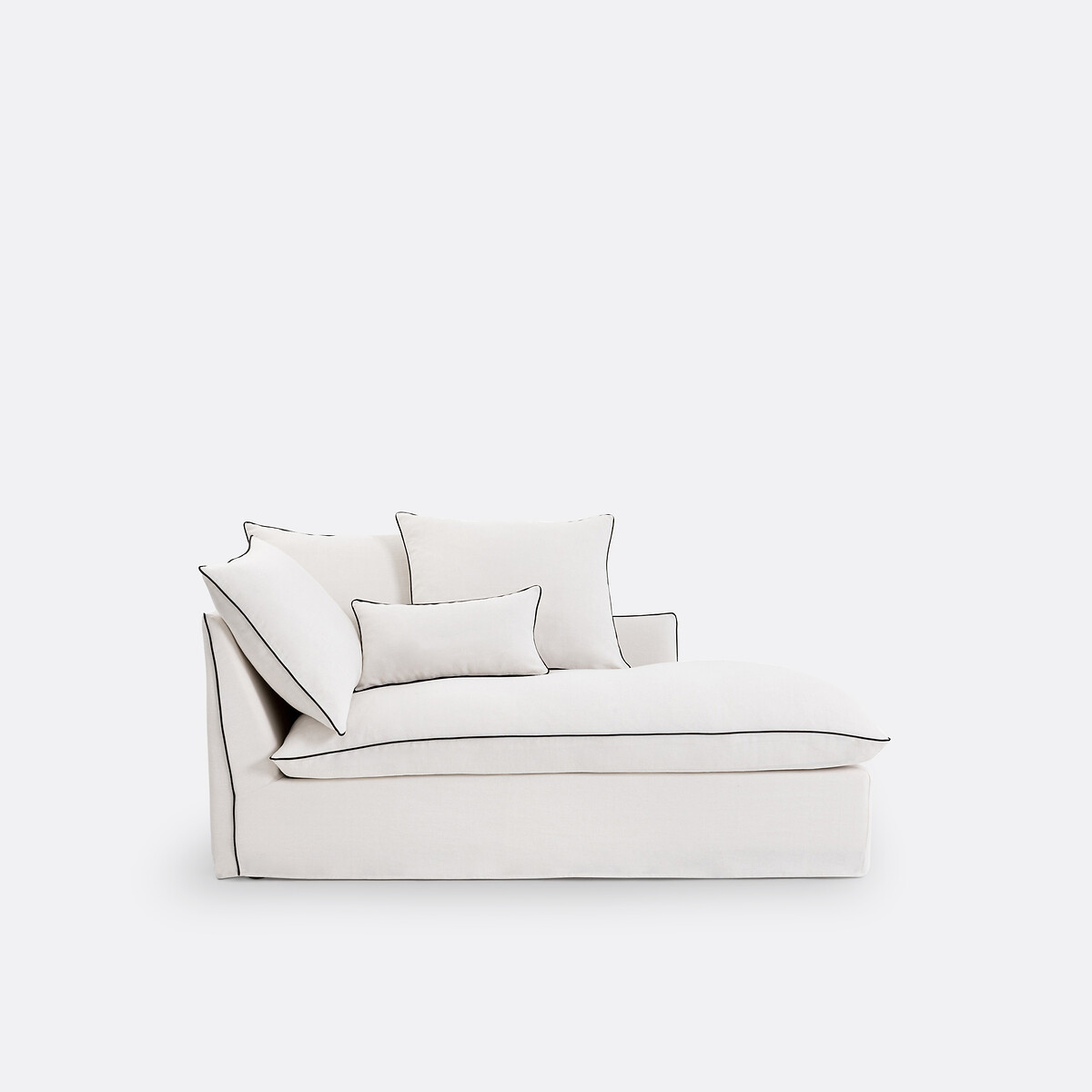 LA REDOUTE INTERIEURS<br>Cadeira de linho grosso, Odna