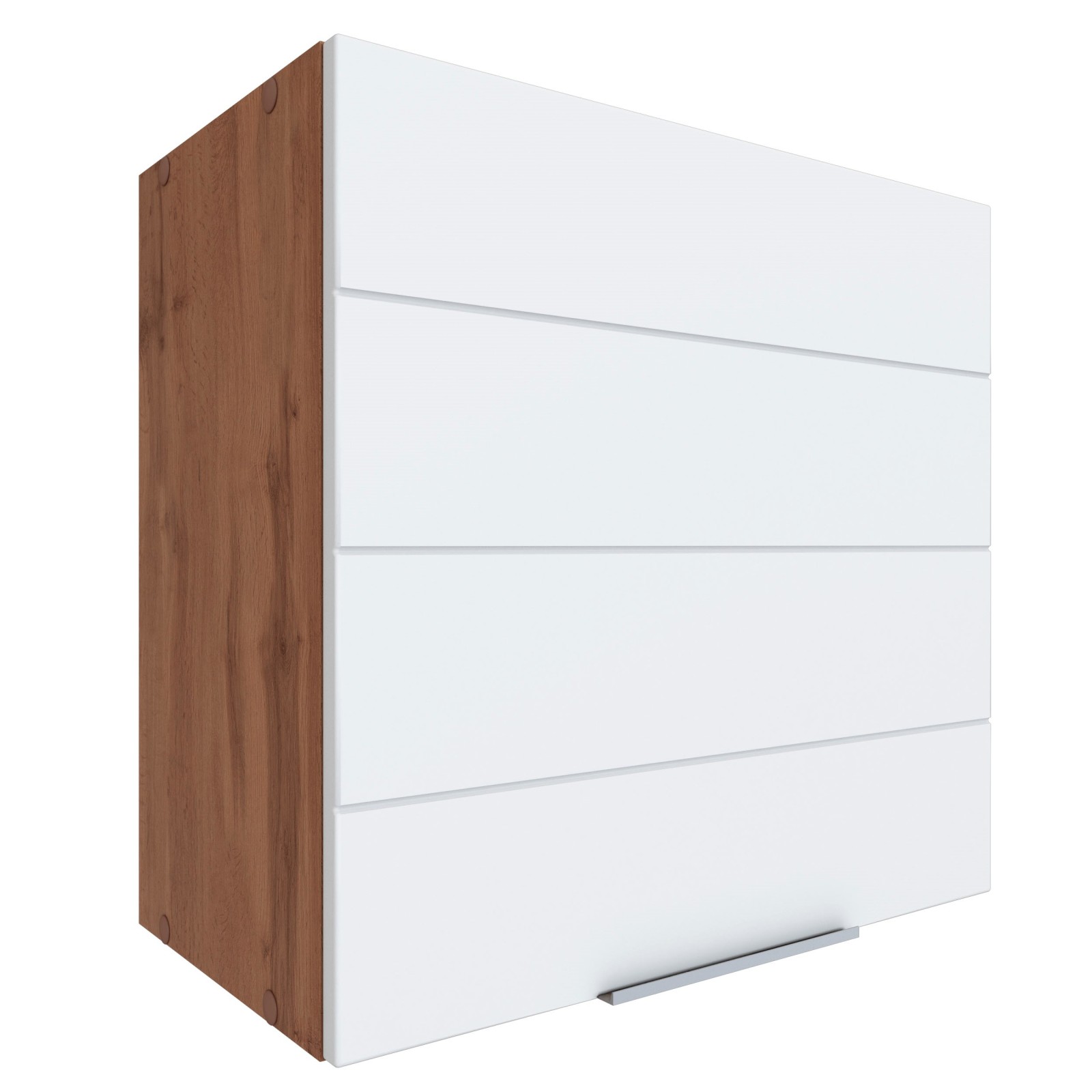 Hängeschrank FLORENZ - Wotaneiche-weiß matt - 60 cm