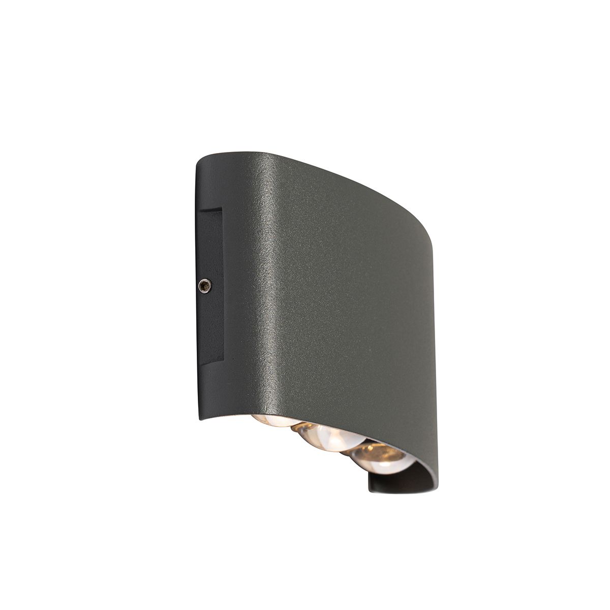 Buiten wandlamp donkergrijs incl. LED 6-lichts IP54 - Silly