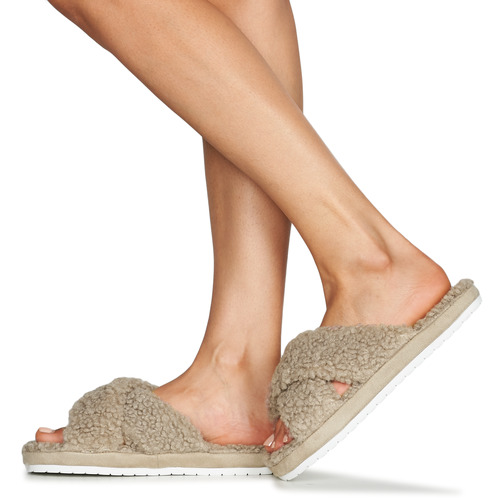 Skechers - COZY SLIDE - Beige