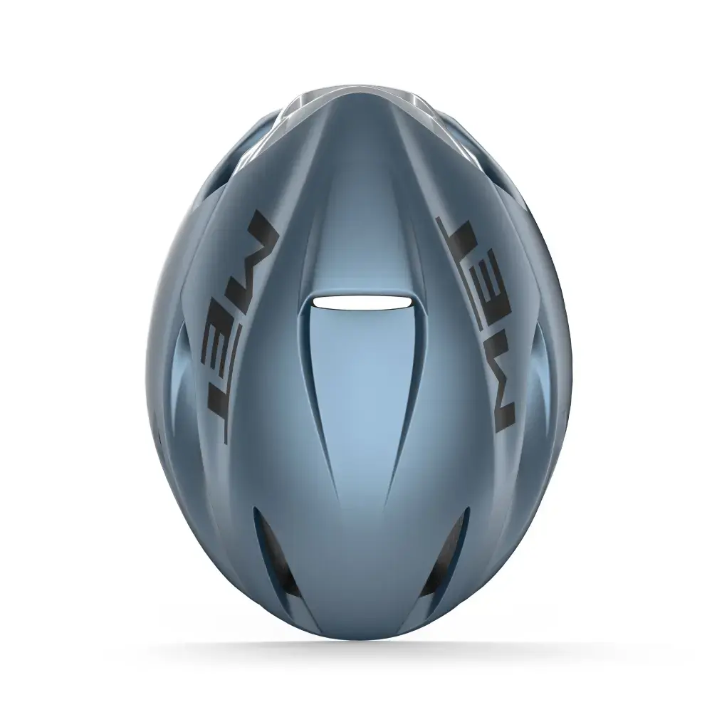 MET Manta MIPS Race Fietshelm Blauw/Zilver