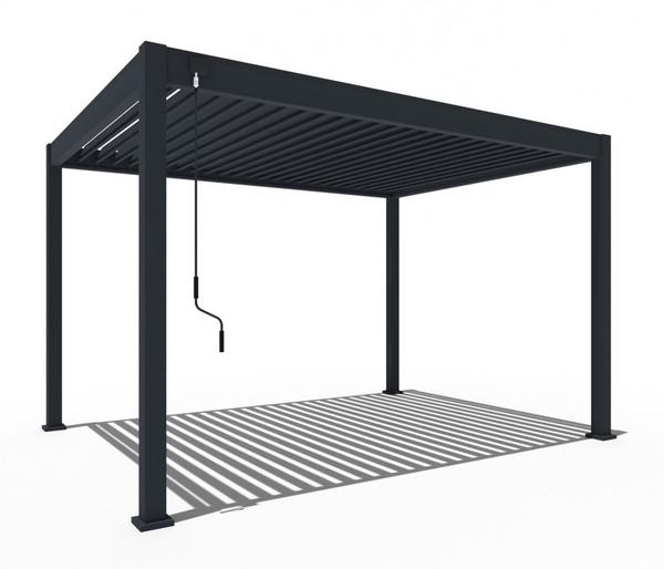 Weide Classic Pergola 3x4 Alu-Stahl, ca.