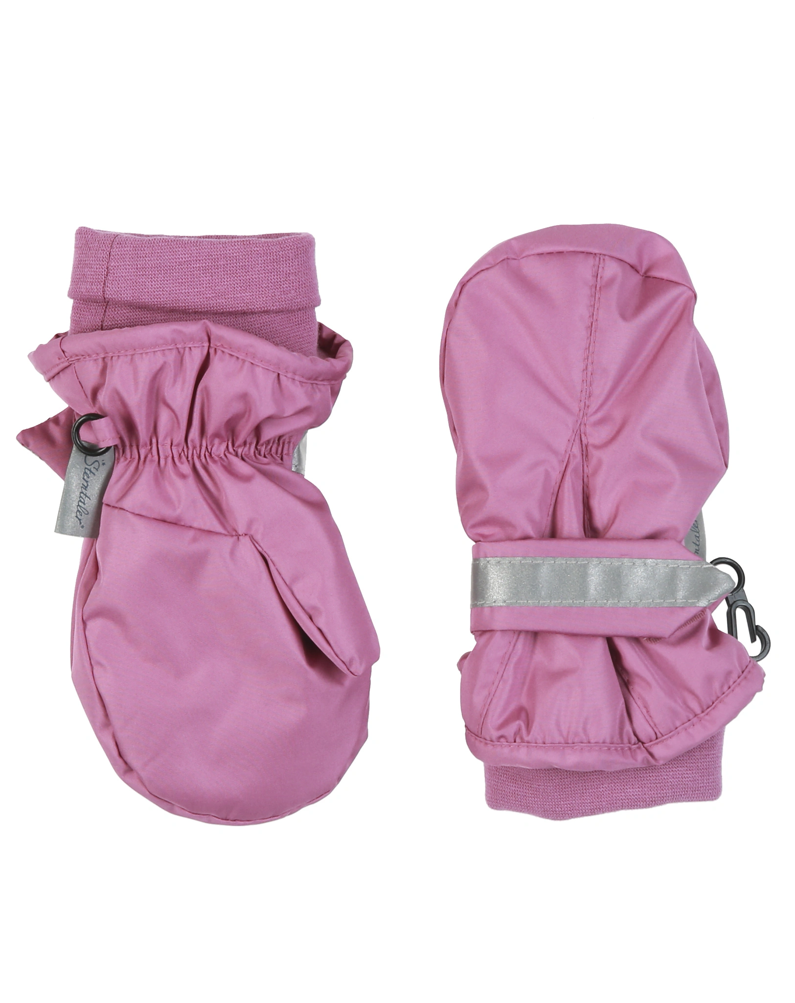 Fäustlinge BASIC mit Klett in pink