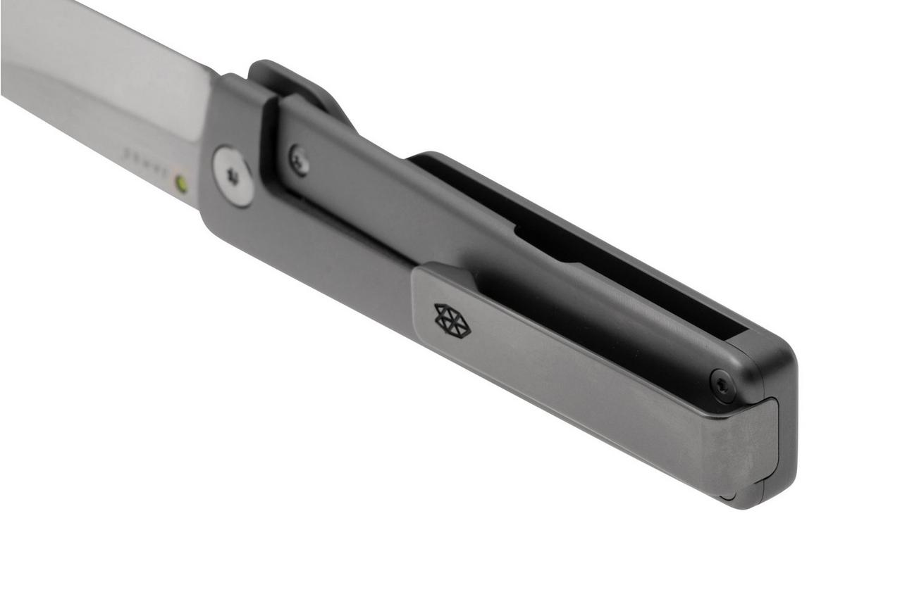The James Brand The Chapter 2 KN127112-00 Grey Titanium, Satin CPM S35VN zakmes