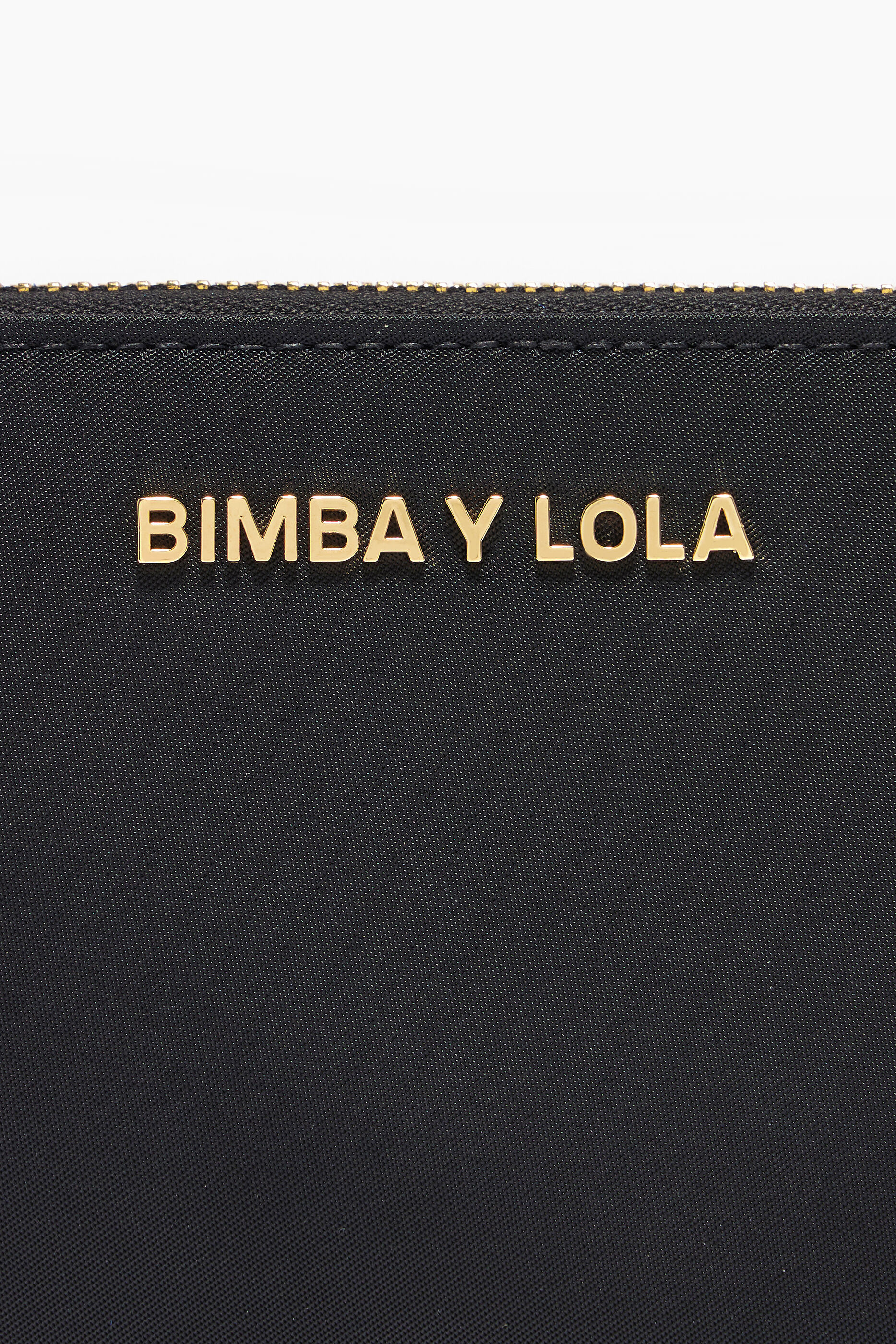 Carteira tipo livro em nylon preto