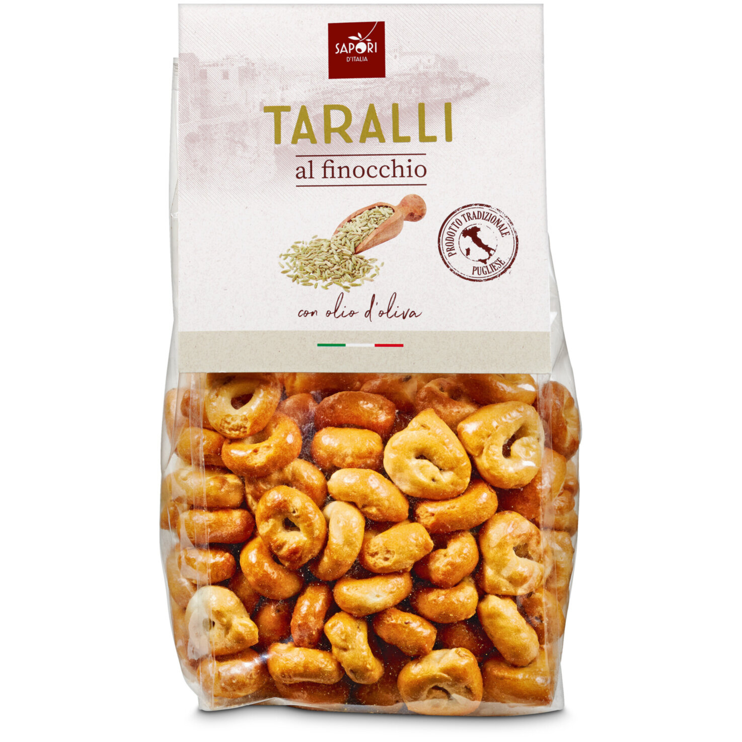 Sapori d'Italia Taralli finocc.