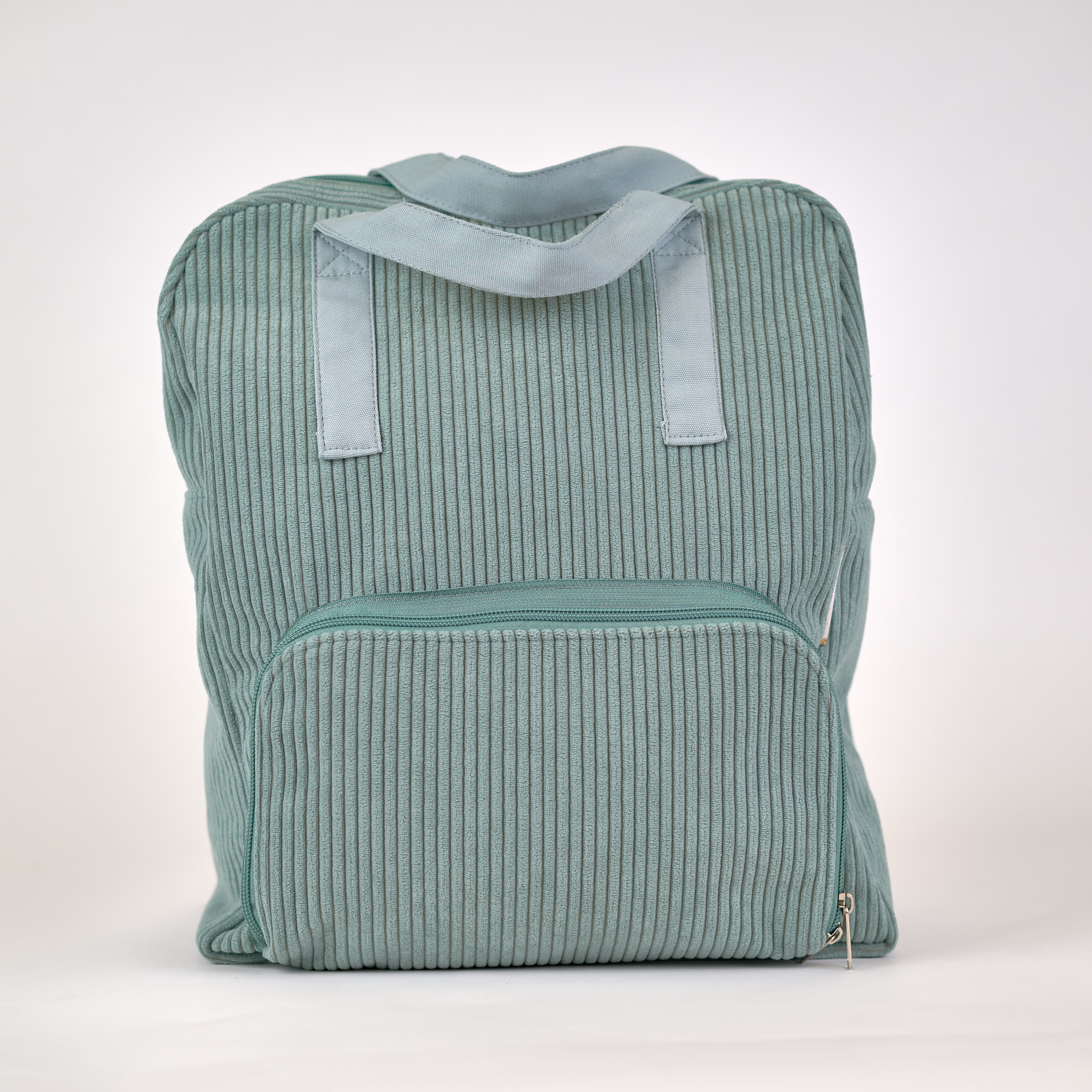 Sac À Dos Pliable Gaby Velours Côtelé Lichen