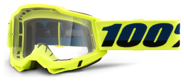 Masque 100% Accuri 2 Jaune - Ecran Clear