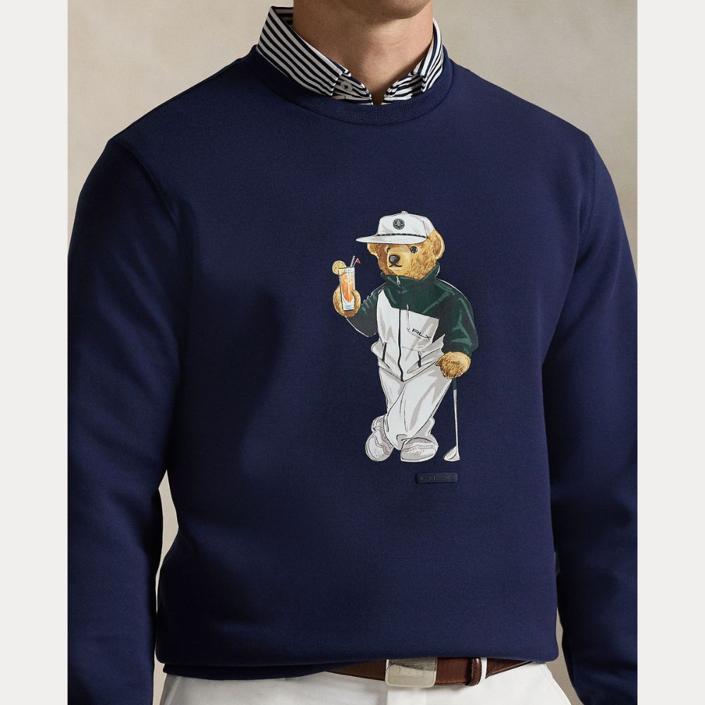 Polo Bear Genser Herre Navy