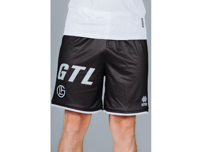 FC Lugano Shorts Away 25/26 XL, Schwarz Leichte, strapazierfähige Shorts