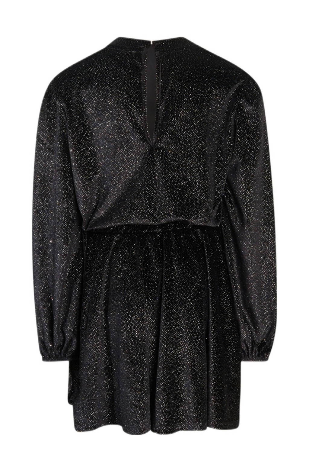 Shoeby korte jurk glitter zwart