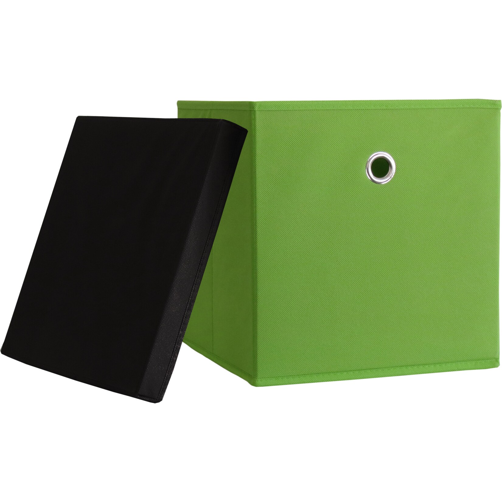 VCM 2er Set Faltbox Klappbox Stoff Kiste Faltschachtel Regalbox Aufbewahrung Boxas