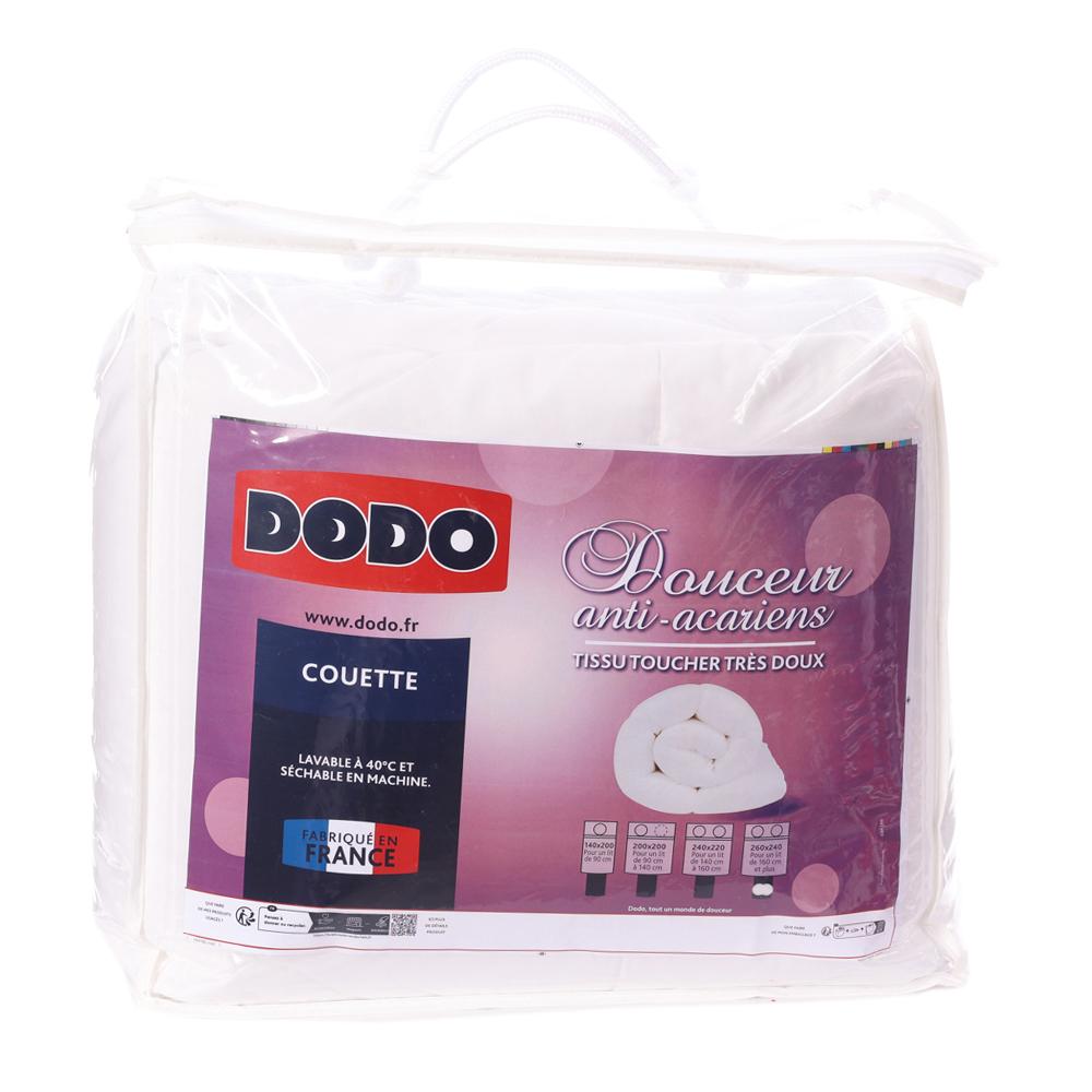 Dodo Couette Légère Anti Acarien Blanc Dodo 260X240