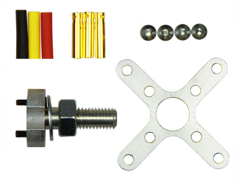 ROXXY Brushless Motor BL Outrunner D50-65-07 400 KV Brushless Aussenläufer Motor für Flugmodelle
