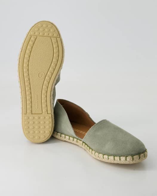 Verbenas Carmen Serraje Espadrilles in Grün