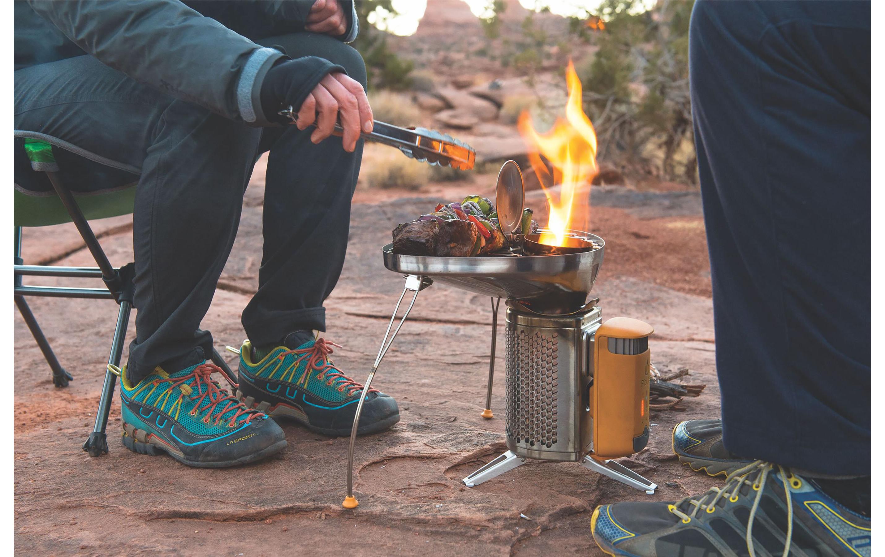 Camping-Grill Campstove Complete Kit<br>Kochset aus Grill und Wasserkocher