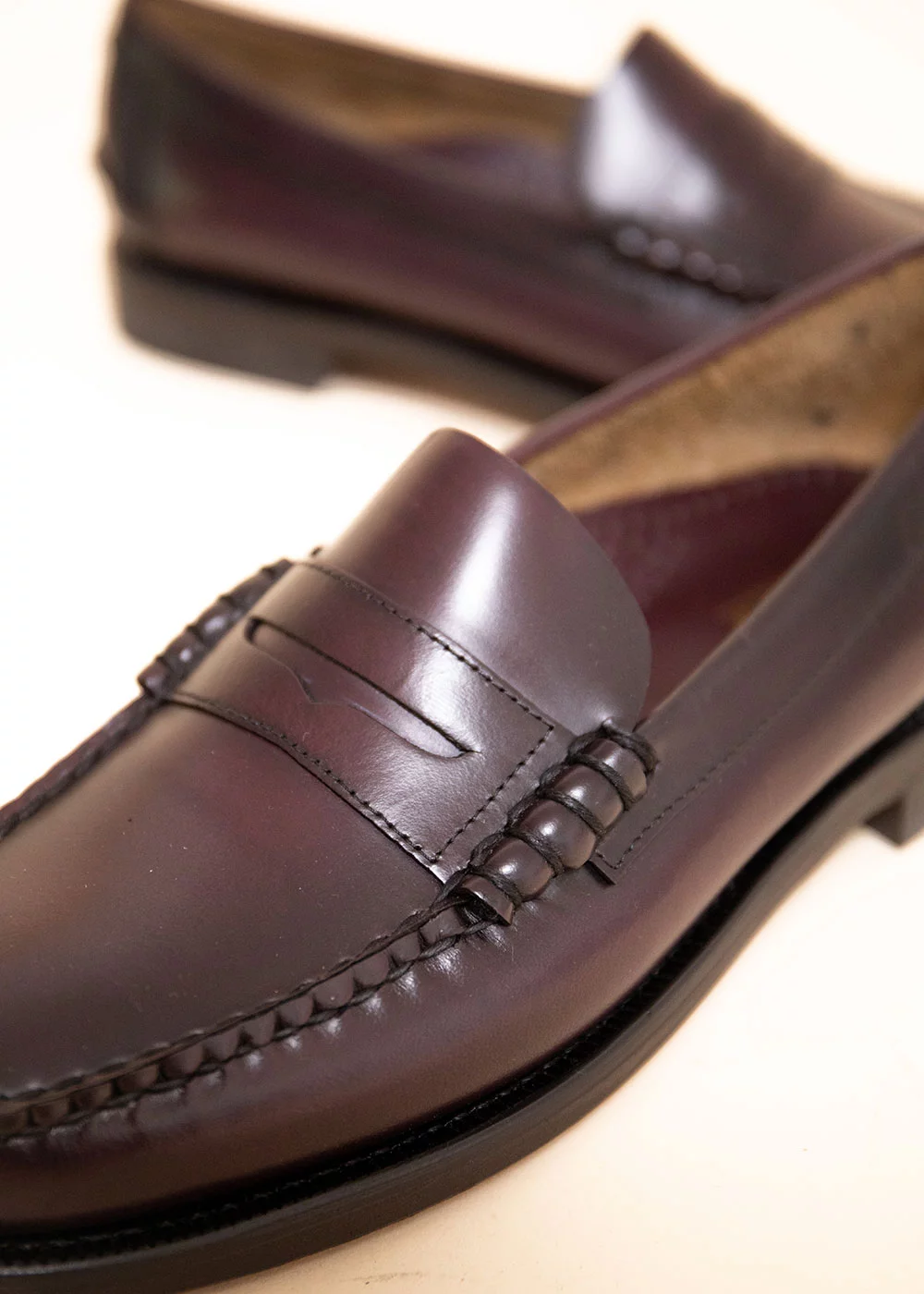 CLASSIC DAN CUIR BURGUNDY