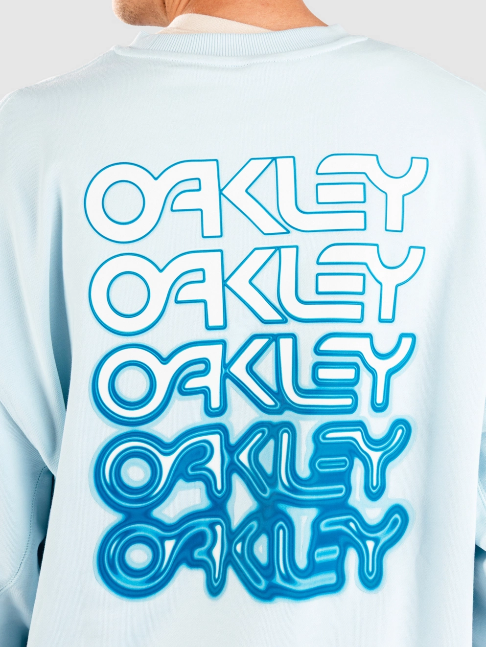 Oakley B1B Repeated Crewneck Sweater frost