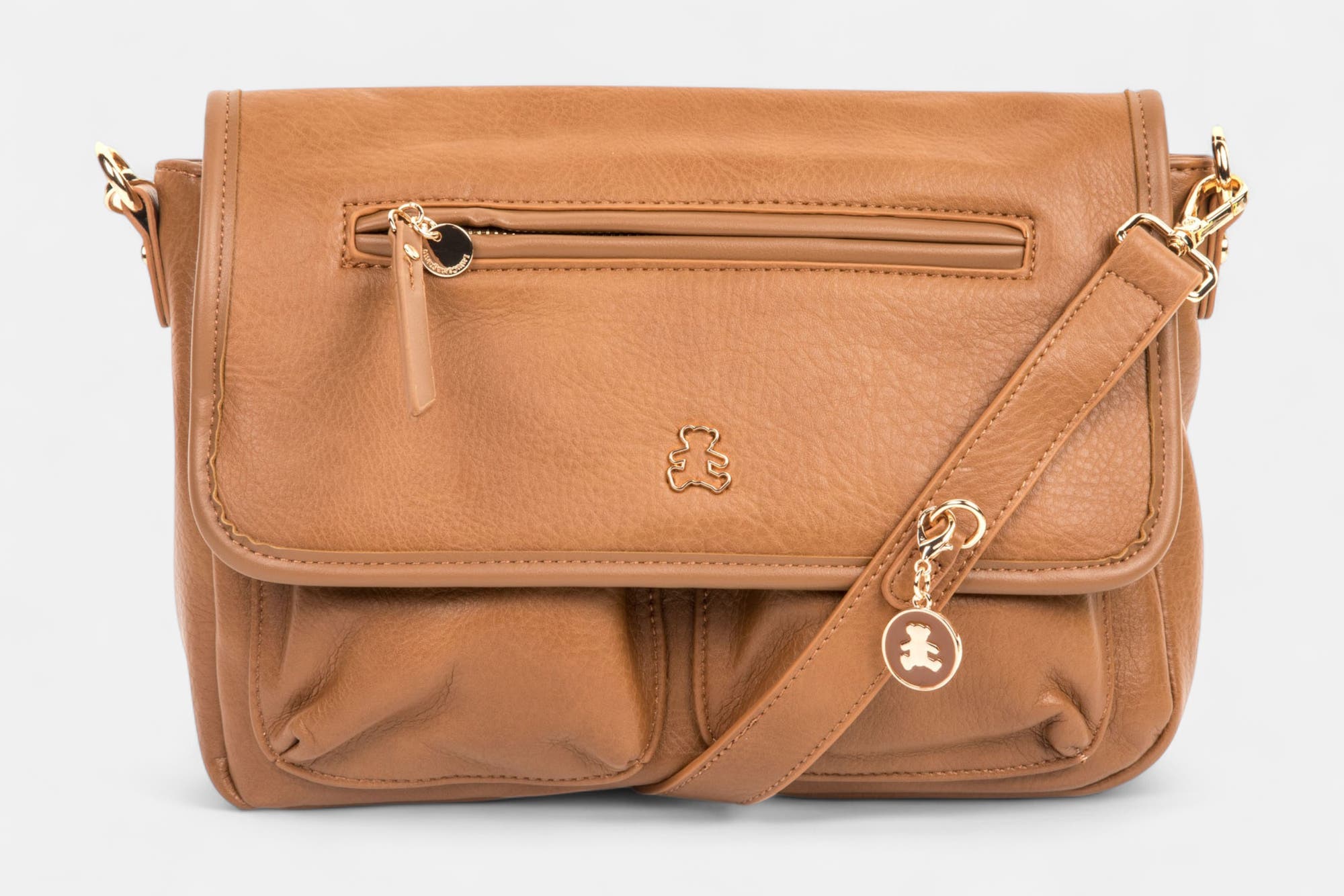 Sac bandoulière cognac