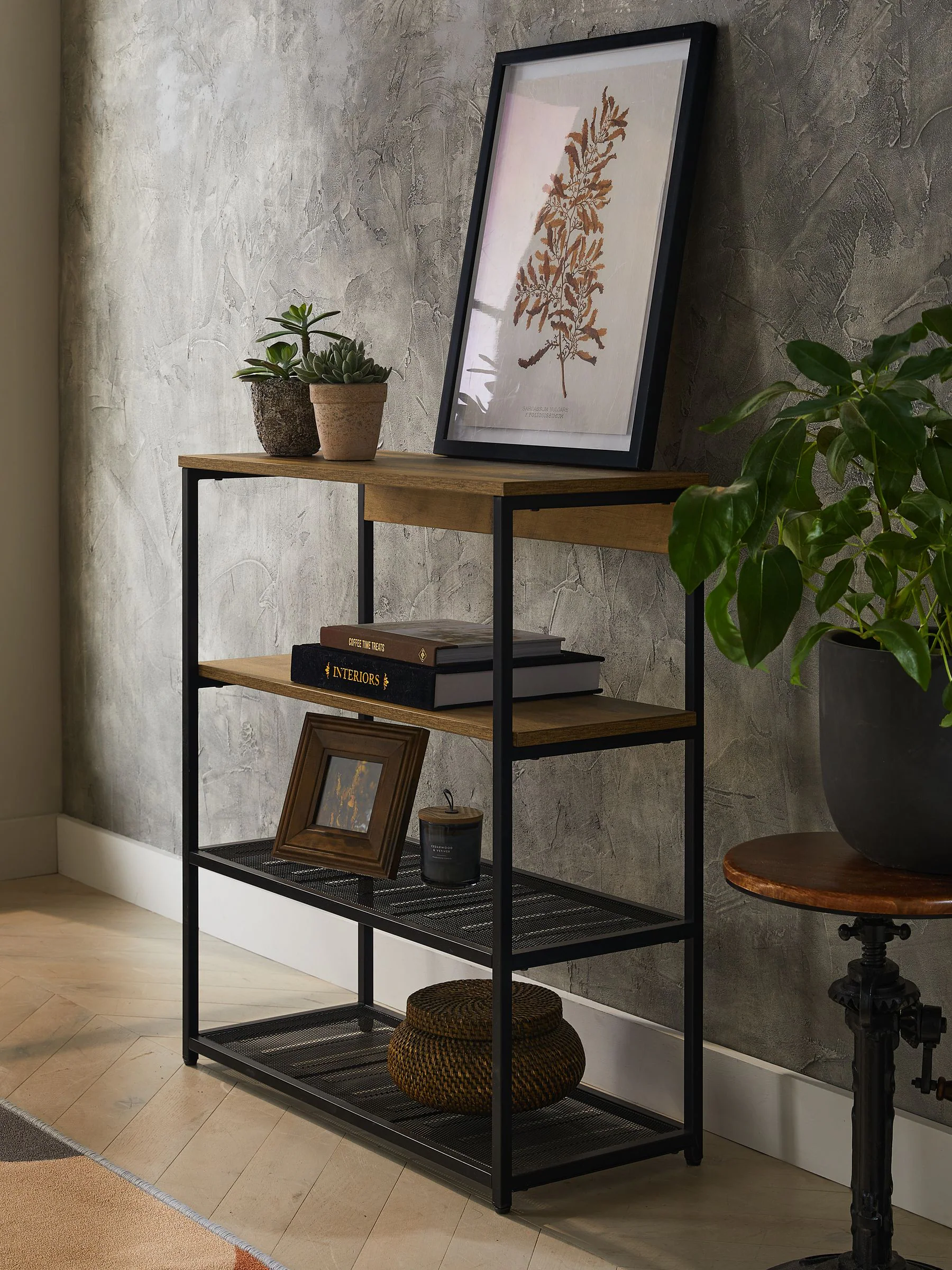 Zwarte Bronx Console schoenendoos