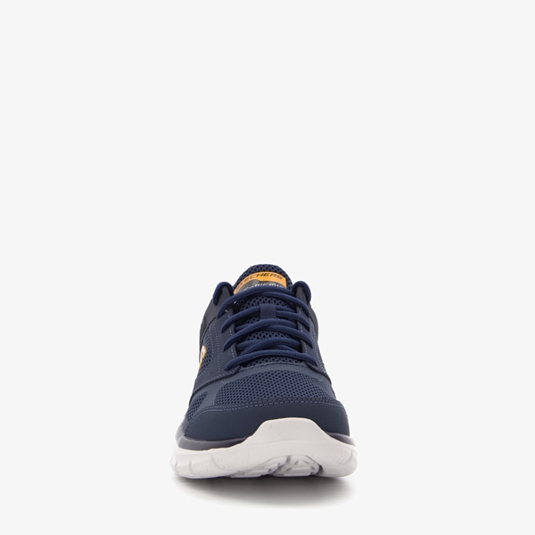 Skechers Track Syntac heren sportschoenen blauw