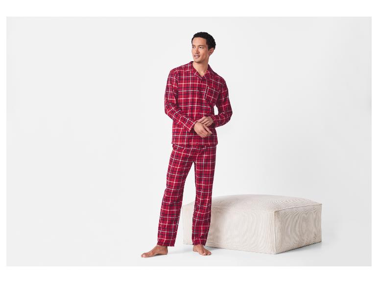 Flanellen heren pyjama