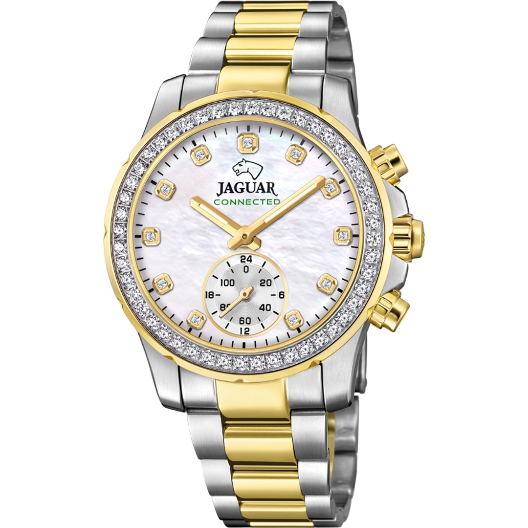 Jaguar Connected Lady Bicolor Goldig / Weiss 37mm