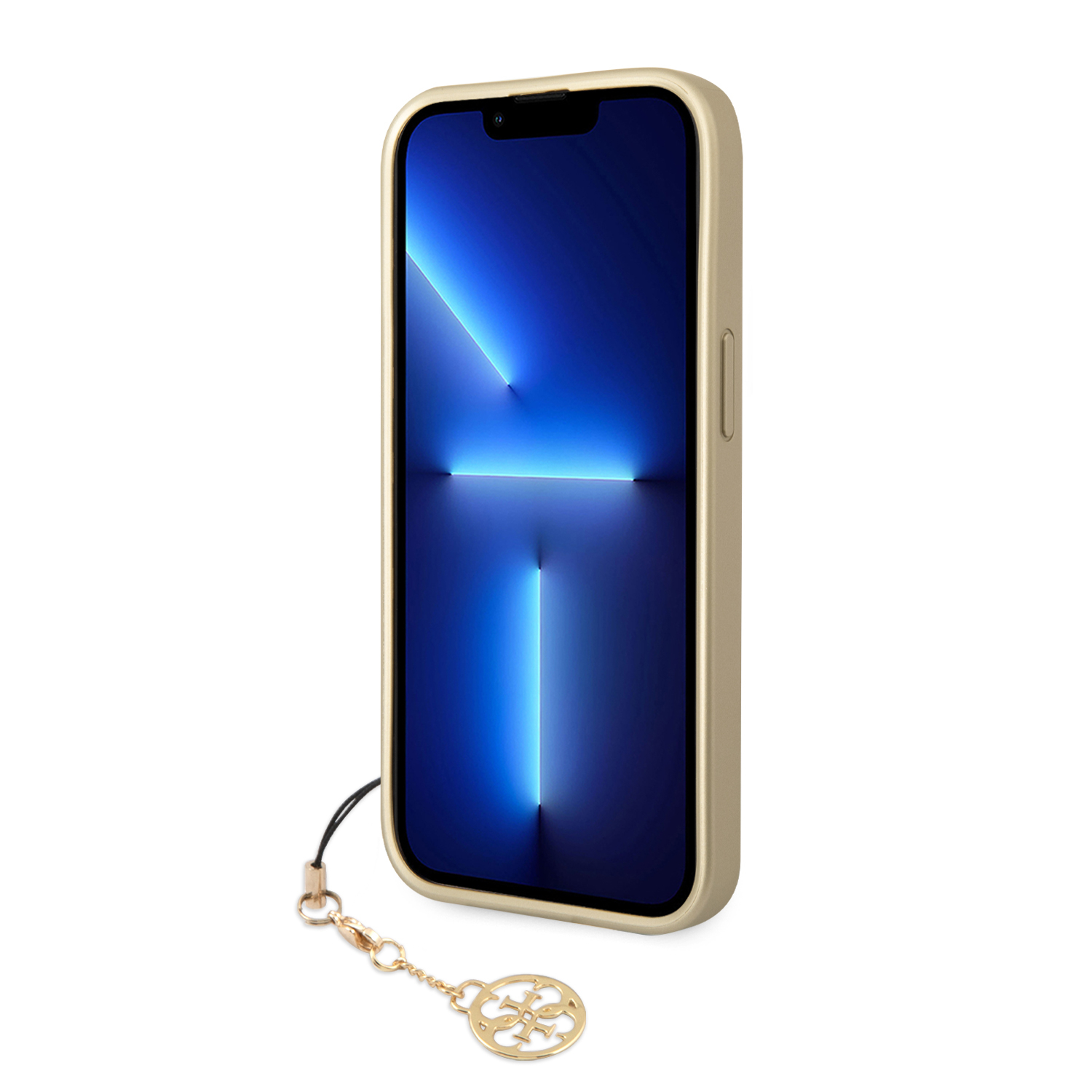 iPhone 14 Charms Hardcase Hülle (GUHCP14SGF4GBR) - Braun