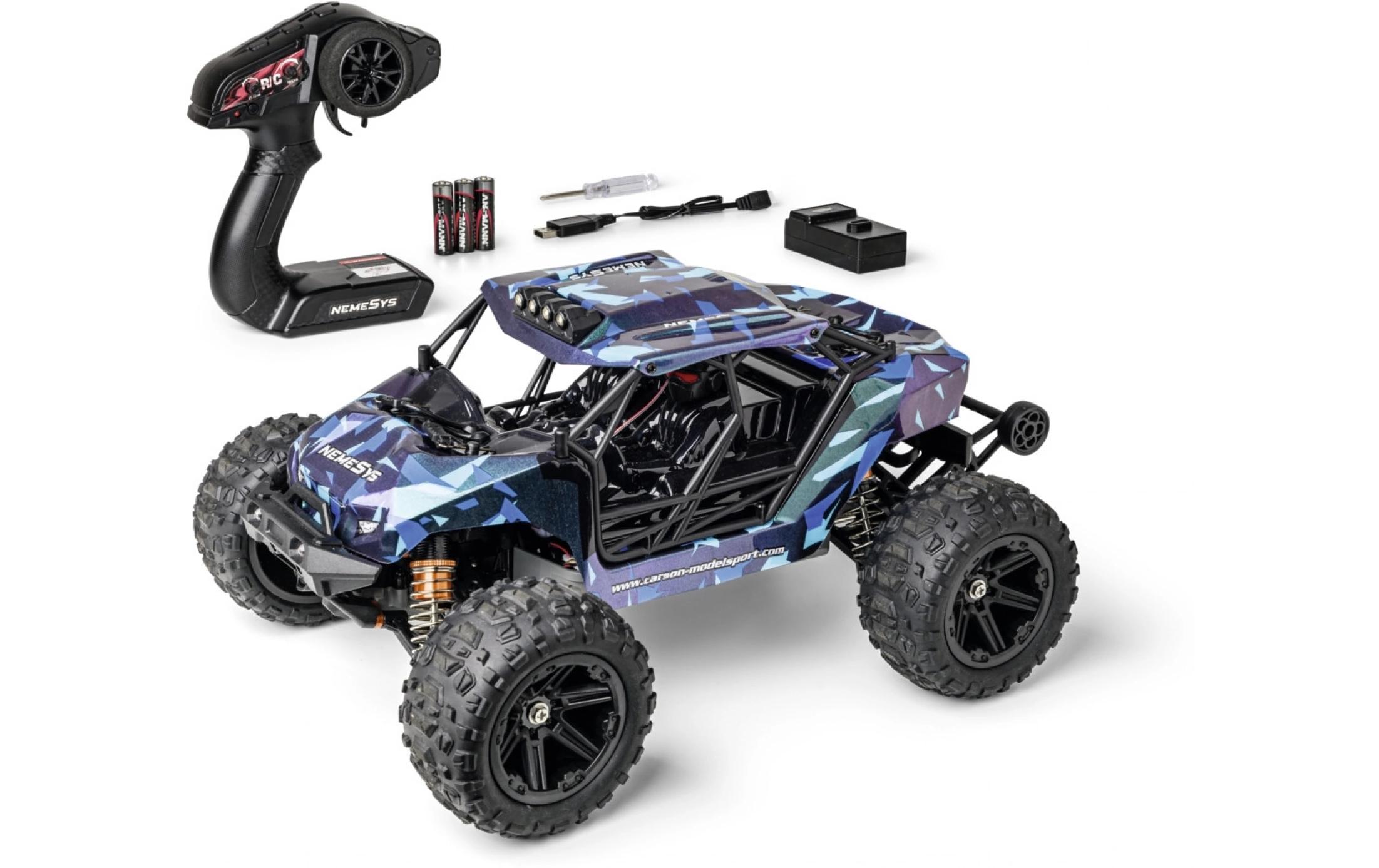 Monster Truck NemeSys 2.4 GHz 1:12, RTR<br>RC Off-Roader im RTR Komplettset