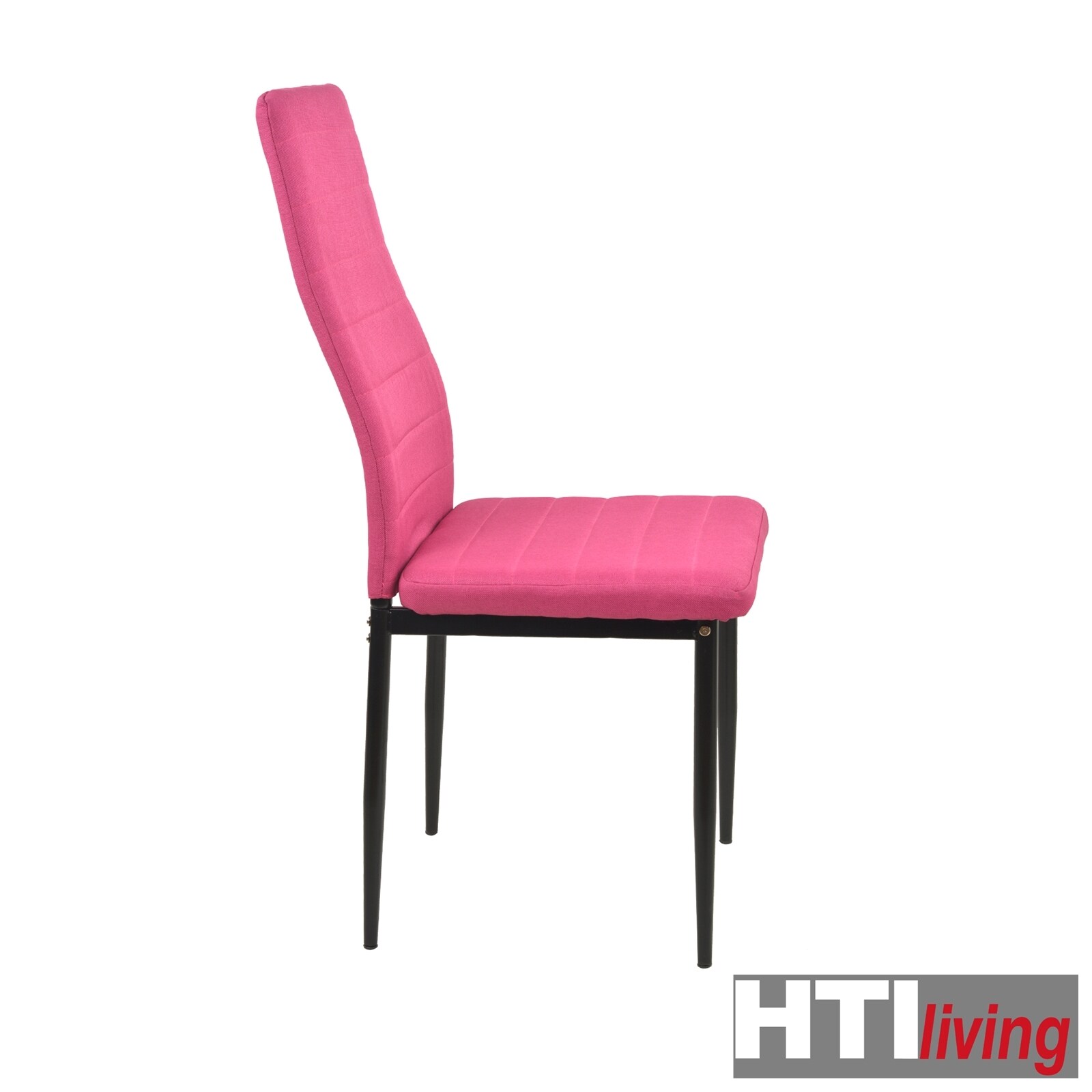 HTI-Living Esszimmerstuhl 4er Set Memphis Pink