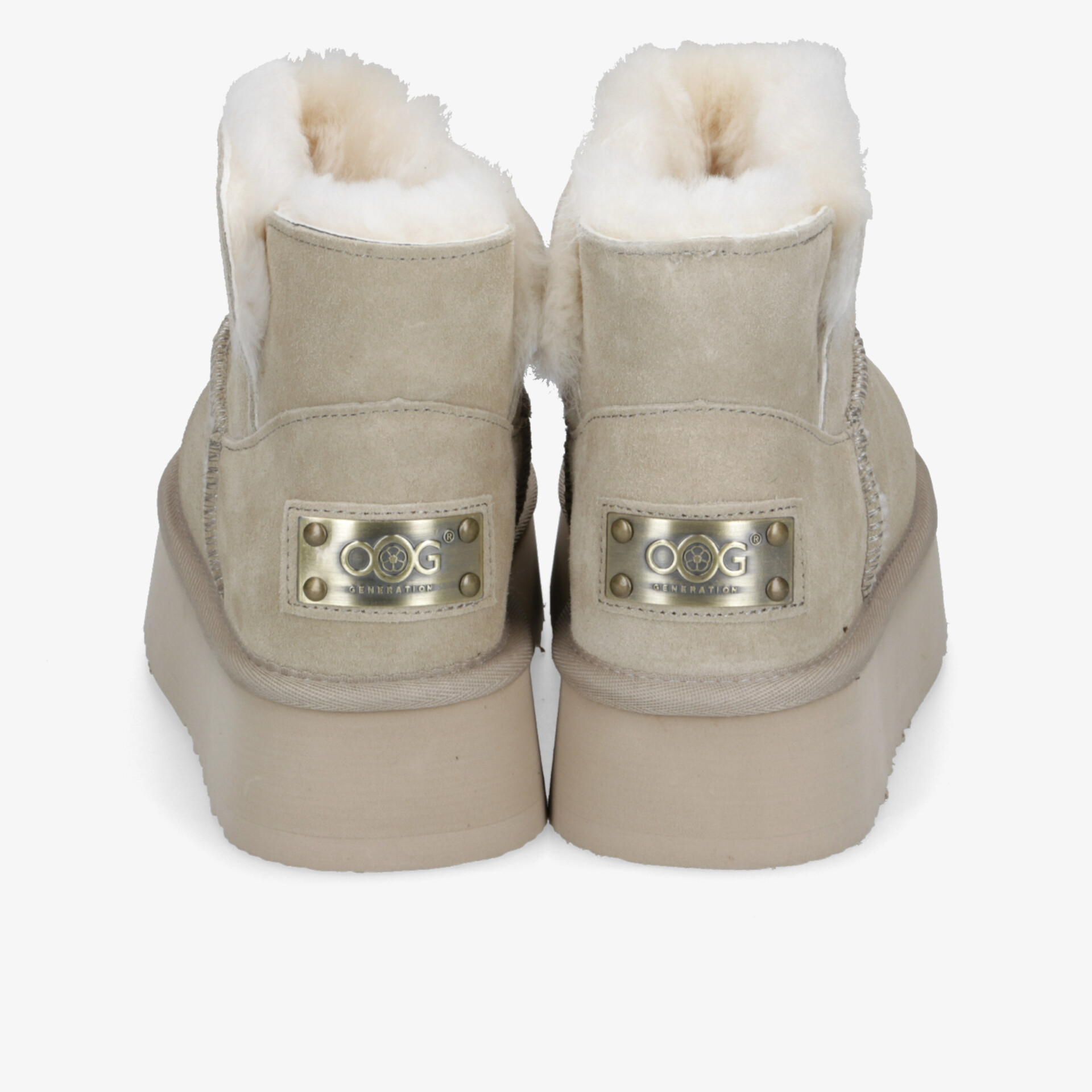 OOG Damen Winter Boots beige