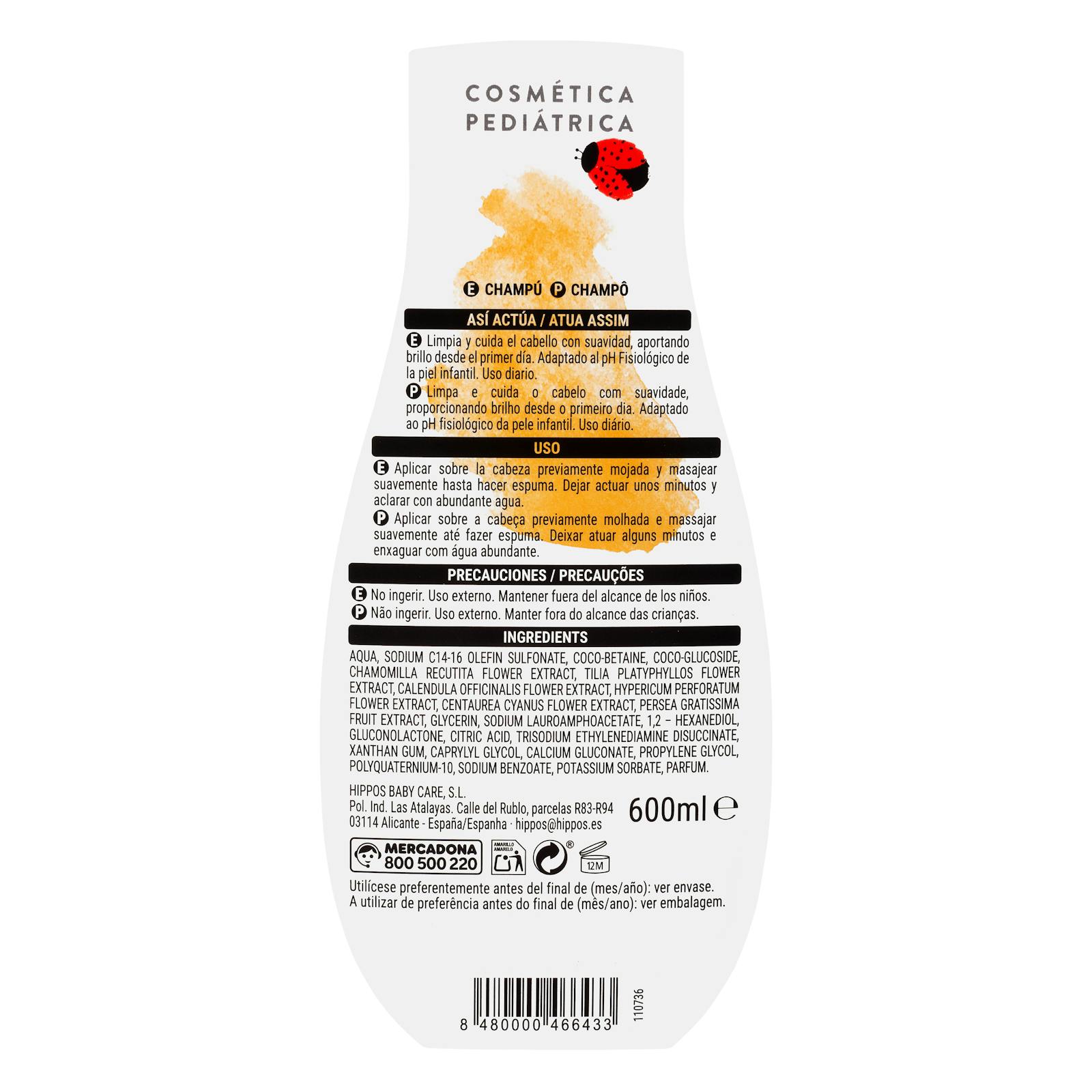 Shampoing pour enfants Deliplus