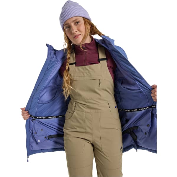 Veste snowboard BURTON W LOYIL DOWN JK SLATE BLUE