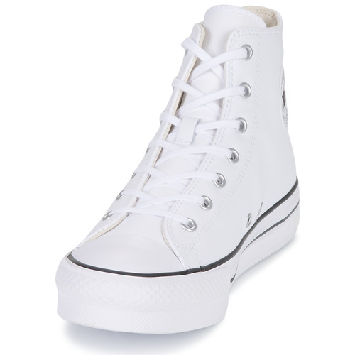 Converse - Chuck Taylor All Star Eva Lift Leather Foundation Hi - Blanc