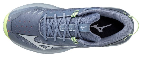 Chaussures Trail Mizuno Wave Daichi 7 Bleu/Vert Femme