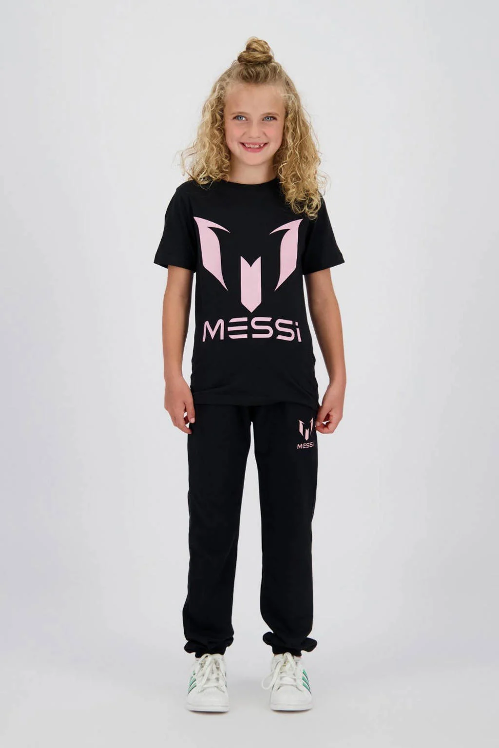 Messi relaxed joggingbroek zwart