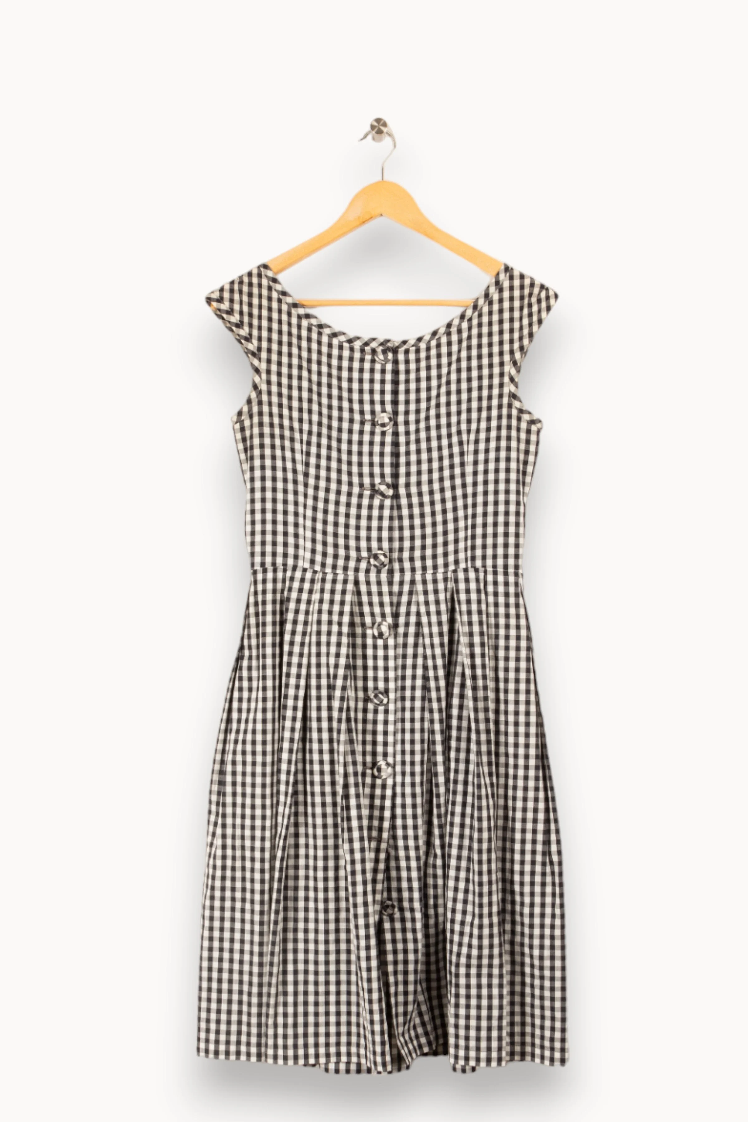 Robe noire et blanche | Noir