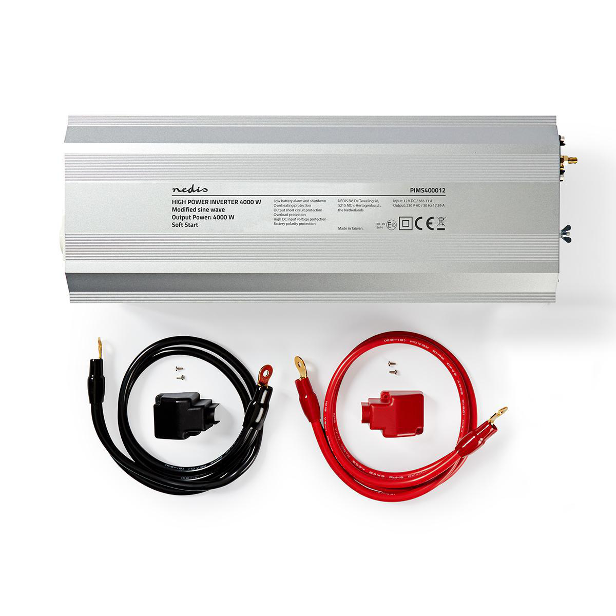 Nedis PIMS400012 Gemodificeerde Sinusgolf omvormer - 4000 watt