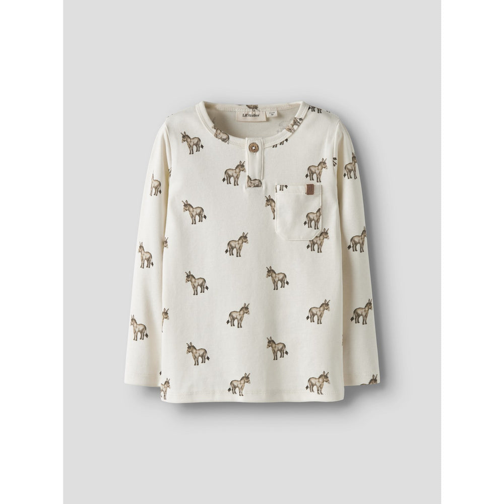 Køb Lil'Atelier Coconut Milk Donky Nmmlayo Sio Ls Slim Top Lil