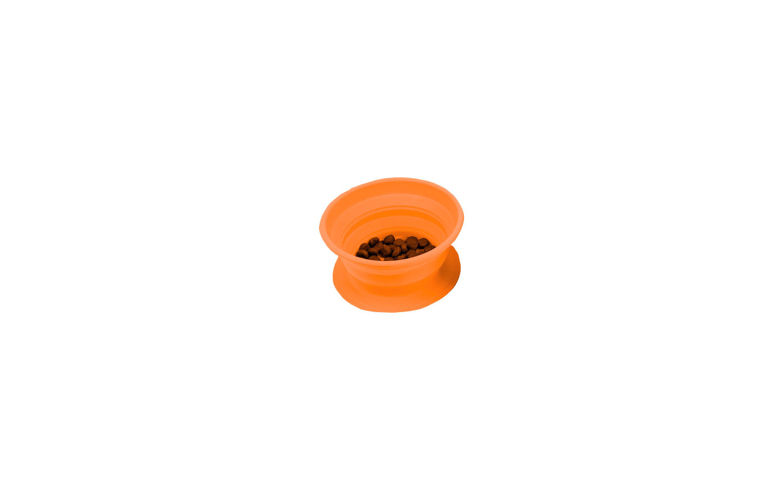 Disc-O-Bed Dog-Bowl faltbarer Silikon Futternapf Set 2 Stück