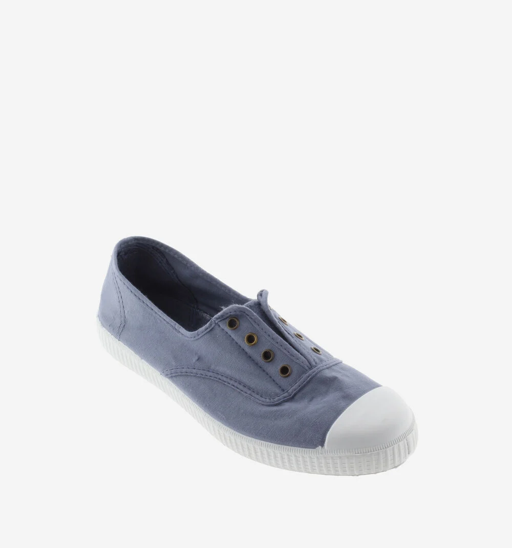 1915 INGLESA TENNIS TOILE DREC® ÉLASTIQUE Baskets en toile avec élastique pour femme AZUL